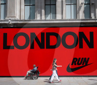 NikeTown store in Oxford Street, London, UK.