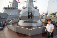 Russia Warship In Indonesia