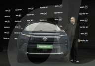 Tata Harrier EV Car Launch In Mumbai 