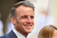 Italy's Prime Minister Giorgia Meloni And France's President Emmanuel Macron Meet At Chigi Palace