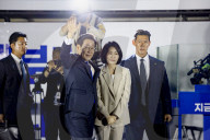 President-elect Lee Jae-myung Greets Supporters In Seoul After Election Victory