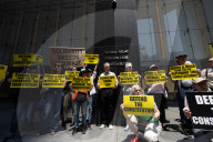 Demonstrators Thank Law Firms For Standing Up To Trump