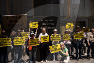 Demonstrators Thank Law Firms For Standing Up To Trump