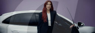Pop star Dua Lipa is pregnant and chased by zombies in Porsche ad