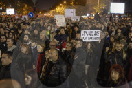 First Protest After The Tragedy In Novi Sad