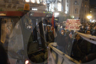 First Protest After The Tragedy In Novi Sad