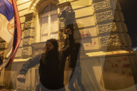 First Protest After The Tragedy In Novi Sad