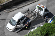 Accident in via Gelli in Rome
