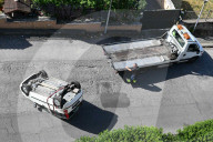 Accident in via Gelli in Rome