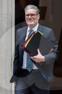 Keir Starmer Departs Downing Street For PMQs In London