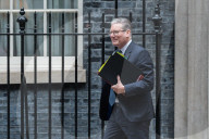 Keir Starmer Departs Downing Street For PMQs In London