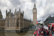 Red Line For Palestine Protest in London, UK.