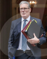Prime Minister Kier Starmer Leaving For PMQs in London, UK.