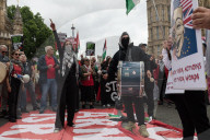 Red Line For Palestine Protest In London