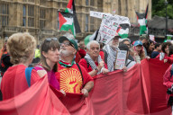 Red Line For Palestine Protest In London
