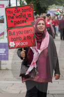 Red Line For Palestine Protest In London