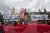 Red Line For Palestine Protest In London