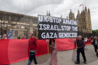 Red Line For Palestine Protest In London