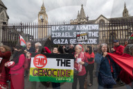 Red Line For Palestine Protest In London