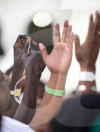 Muslim pilgrims in Mecca