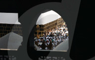Muslim pilgrims in Mecca
