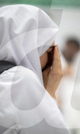 Muslim pilgrims in Mecca