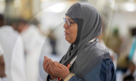 Muslim pilgrims in Mecca