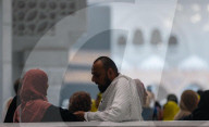Muslim pilgrims in Mecca