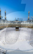 Muslim pilgrims in Mecca