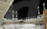 Mecca Grand Mosque during Hajj