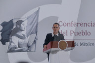 Mexico’s President Claudia Sheinbaum Pardo Holds Briefing