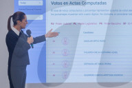 Mexico’s President Claudia Sheinbaum Pardo Holds Briefing