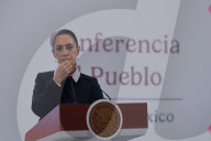 Mexico’s President Claudia Sheinbaum Pardo Holds Briefing