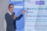 Mexico’s President Claudia Sheinbaum Pardo Holds Briefing