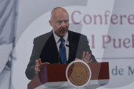 Mexico’s President Claudia Sheinbaum Pardo Holds Briefing