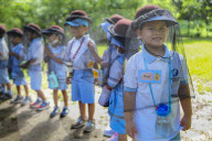 Kindergarten Students Learn About Bee And Honey In Indonesia