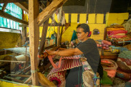 Traditional Doormat Production In Bandung District, Indonesia