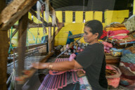 Traditional Doormat Production In Bandung District, Indonesia