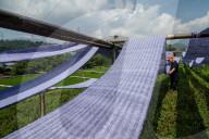 Traditional Mop Cloth Production In Bandung District, Indonesia