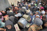 Gaza charity kitchen rationed