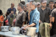 Gaza charity kitchen rationed