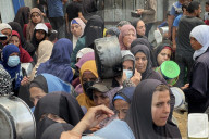 Gaza charity kitchen rationed