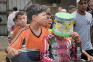 Gaza charity kitchen rationed