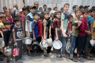 Gaza charity kitchen rationed