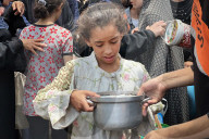 Gaza charity kitchen rationed