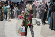 Gaza charity kitchen rationed