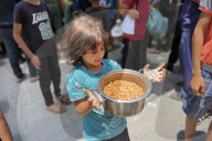 Gaza charity kitchen rationed