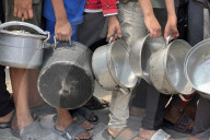 Gaza charity kitchen rationed