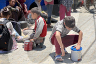 Gaza charity kitchen rationed