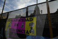 Protest By Retirees Against The Milei Government.